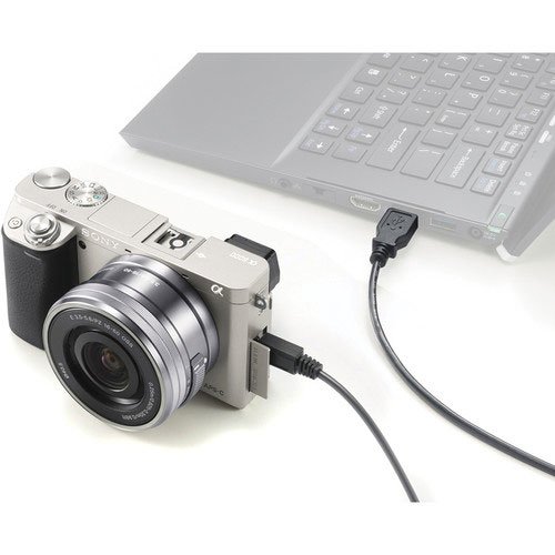 Sony a6000 Silver Connected to PC