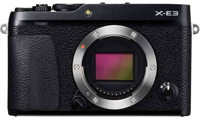 Fujifilm X-E3 Front No Lens